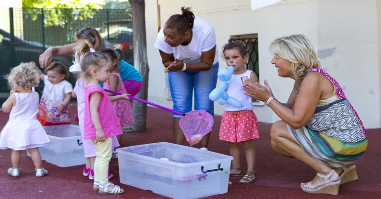 Fête foraine à la crèche La Lézardière